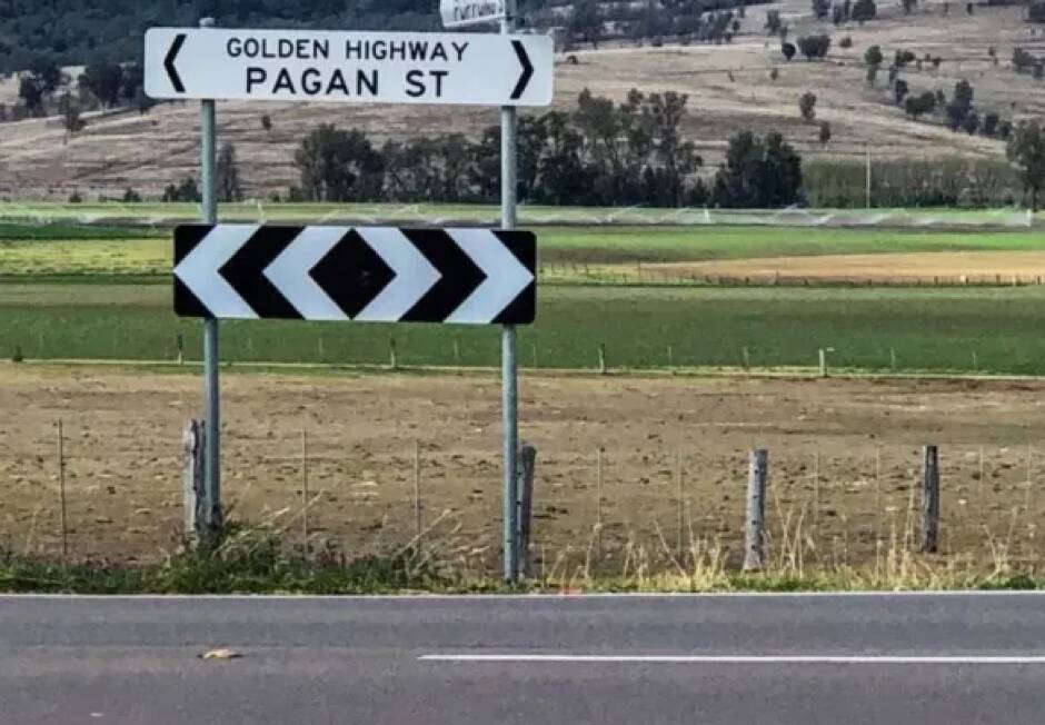 Roadworks along the Golden Highway from Jerrys Plains to Merriwa