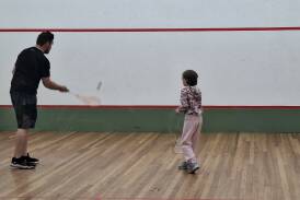  Sunday Juniors - Paul takes Rosalie through her paces.