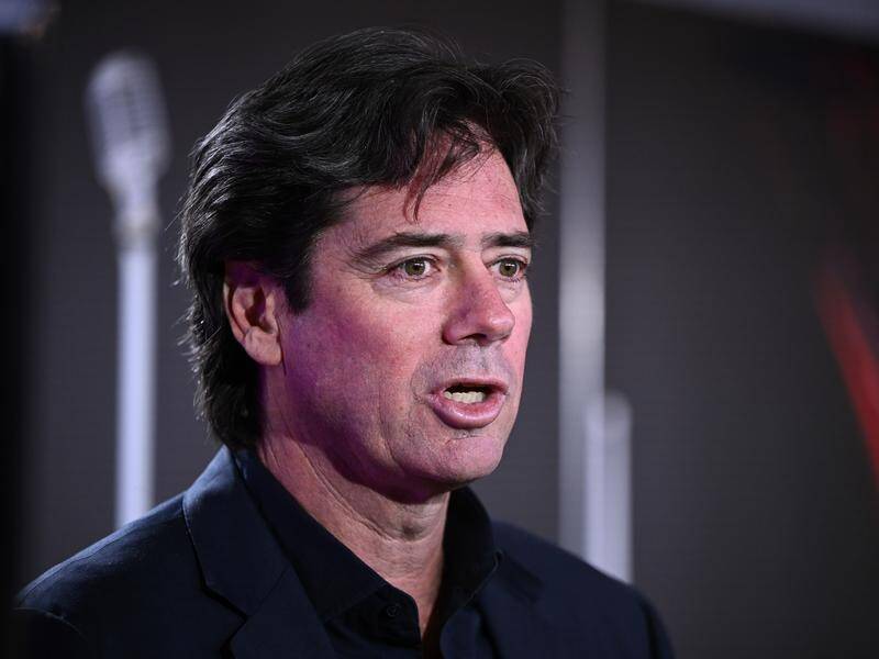 Former AFL chief executive Gillon McLachlan has been appointed as head of Tabcorp. (Joel Carrett/AAP PHOTOS)